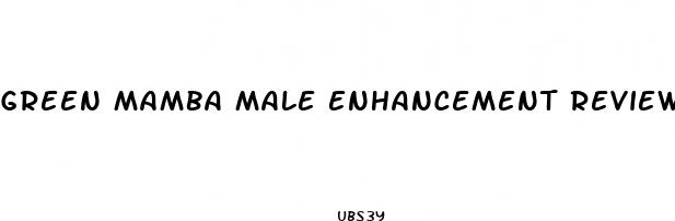 green mamba male enhancement review