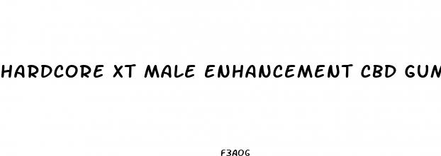 hardcore xt male enhancement cbd gummies