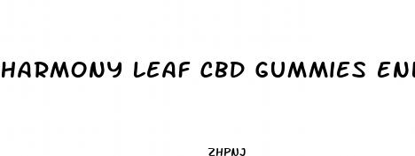 harmony leaf cbd gummies enlargement