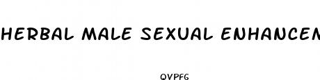 herbal male sexual enhancement