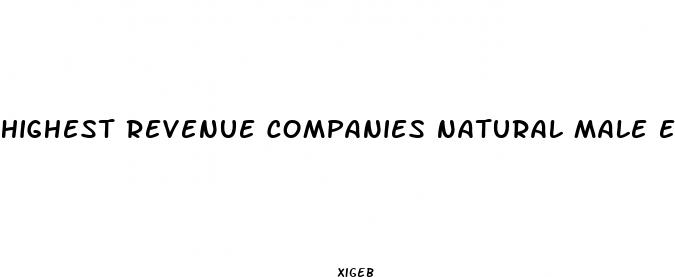 highest revenue companies natural male enhancement pills
