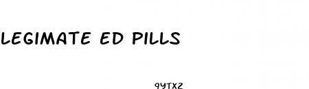 legimate ed pills