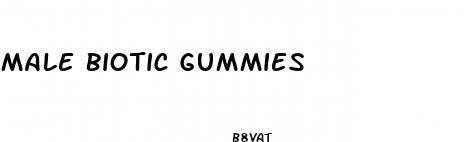 male biotic gummies