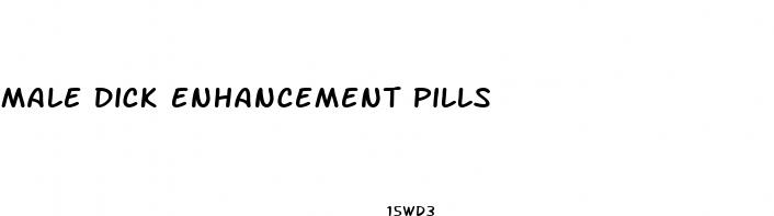 male dick enhancement pills