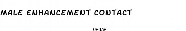 male enhancement contact