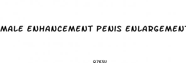 male enhancement penis enlargement