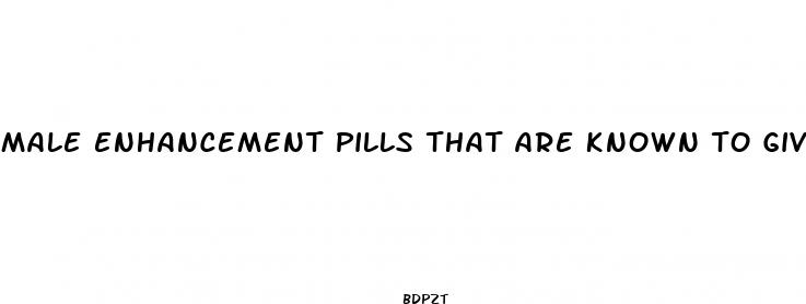 male enhancement pills that are known to give headaches