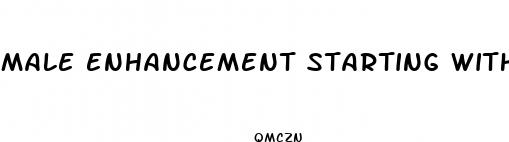 male enhancement starting with v