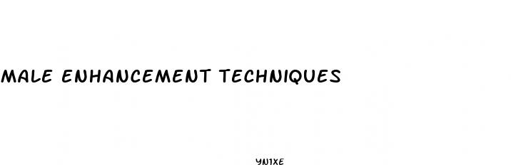 male enhancement techniques