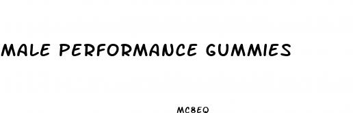 male performance gummies