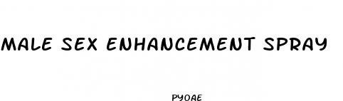 male sex enhancement spray