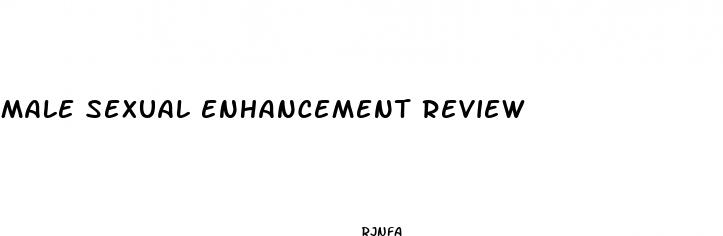 male sexual enhancement review