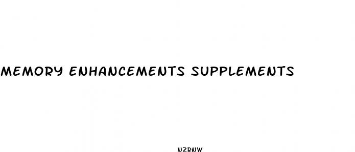 memory enhancements supplements