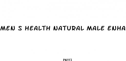 men s health natural male enhancement