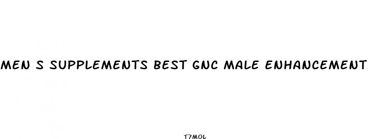 men s supplements best gnc male enhancement