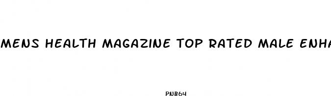 mens health magazine top rated male enhancement