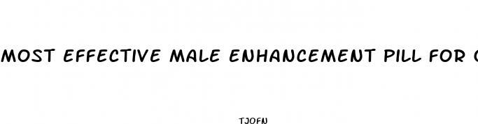 most effective male enhancement pill for growth