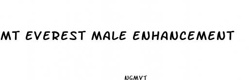 mt everest male enhancement