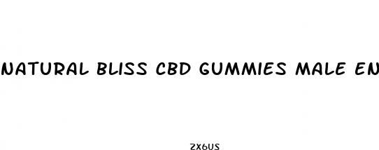 natural bliss cbd gummies male enhancement reviews
