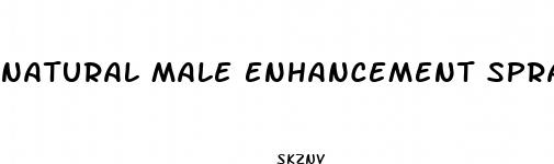 natural male enhancement spray