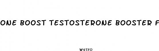 one boost testosterone booster for men male enhancement pills
