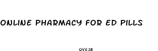online pharmacy for ed pills