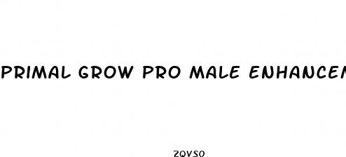 primal grow pro male enhancement