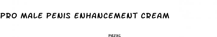 pro male penis enhancement cream