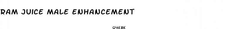 ram juice male enhancement