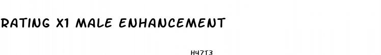 rating x1 male enhancement