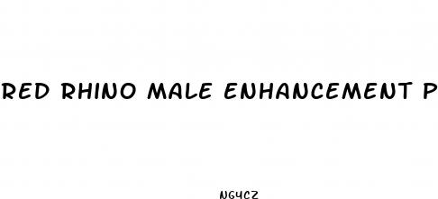 red rhino male enhancement pills