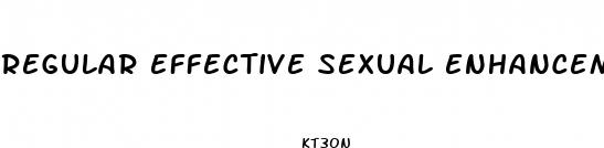 regular effective sexual enhancement exercise