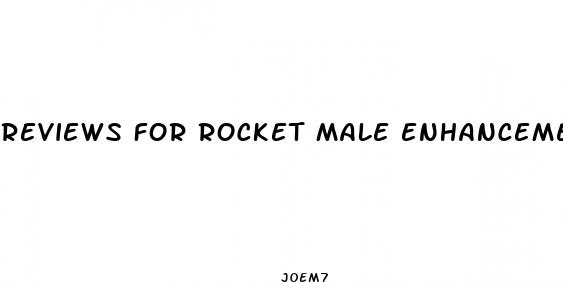reviews for rocket male enhancement