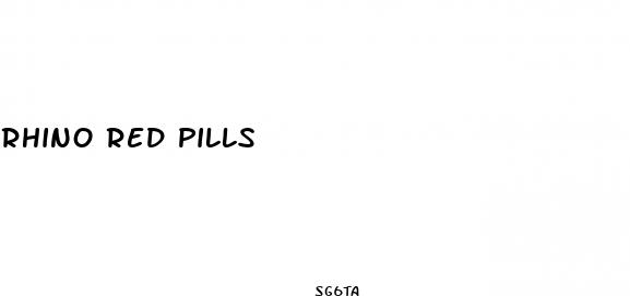 rhino red pills