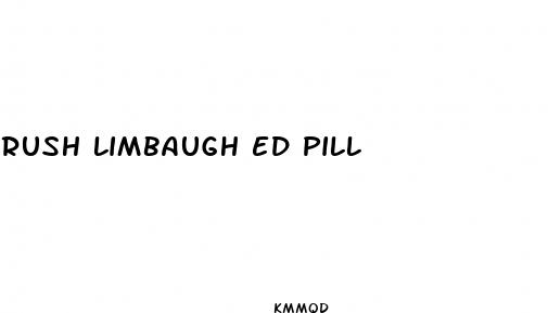rush limbaugh ed pill