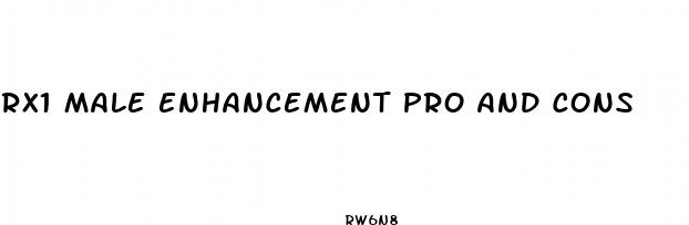 rx1 male enhancement pro and cons