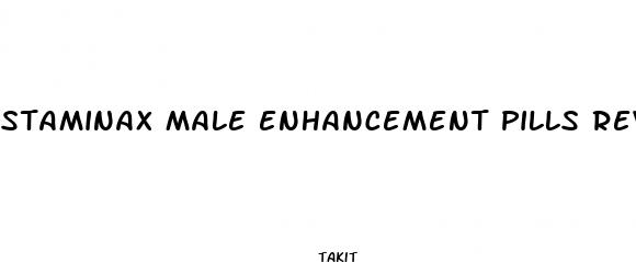 staminax male enhancement pills reviews