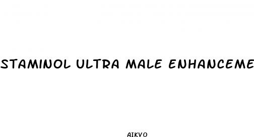 staminol ultra male enhancement