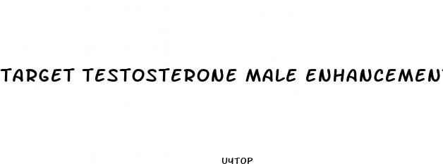 target testosterone male enhancement