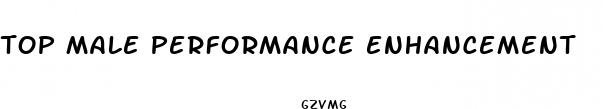 top male performance enhancement