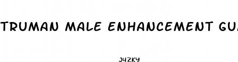 truman male enhancement gummies review