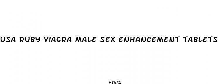 usa ruby viagra male sex enhancement tablets