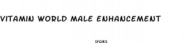 vitamin world male enhancement