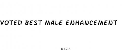 voted best male enhancement