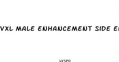 vxl male enhancement side effects