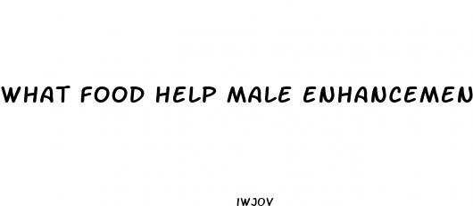 what food help male enhancement
