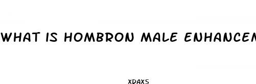 what is hombron male enhancement