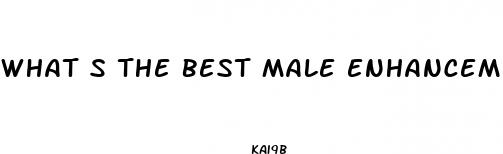 what s the best male enhancement pill over the counter
