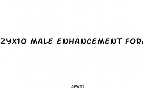 zyx10 male enhancement formula