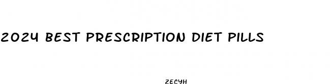 2024 best prescription diet pills